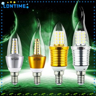 Lontime หลอดไฟ LED 5W สีขาว 6500K