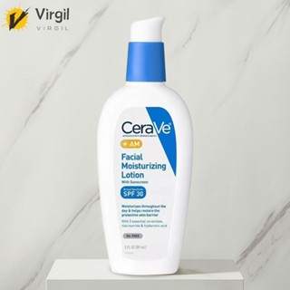 [Virgil.th] Cerave AM Day Lotion โลชั่นบํารุงผิวหน้า อ่อนโยน ใช้ได้ทุกวัน สําหรับทุกสภาพผิว