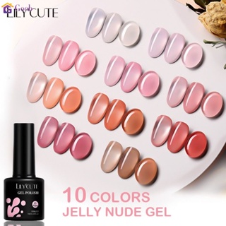 Lilycute สีเจล ยาทาเล็บเจล เจลลี่ กึ่งถาวร LED UV สีชมพู 7 มล แบบใส สุขภาพดี ยาทาเล็บเจลน้ำแข็ง

 【goob】