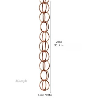 [Homyl1] สายโซ่น้ําฝน แบบเปลี่ยน สําหรับสวนหลังบ้าน