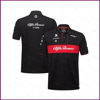 Jay 2023 Alfa Romeo F1 เสื้อยืดโปโล แขนสั้น พลัสไซซ์ สําหรับผู้ชาย และผู้หญิง