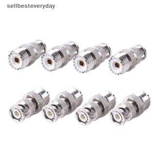 Seth อะแดปเตอร์เชื่อมต่อสายเคเบิ้ล แจ็ค BNC ตัวผู้ เป็น SO239 UHF PL-259 RF ตัวเมีย