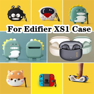 【Direct Supply】เคสหูฟัง แบบนิ่ม ลายการ์ตูนน่ารัก สําหรับ Edifier XS1 XS1