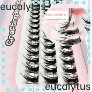 Eucalytus1 ขนตาปลอม 3 แถว แบบนิ่ม 11 มม. สําหรับผู้หญิง DIY