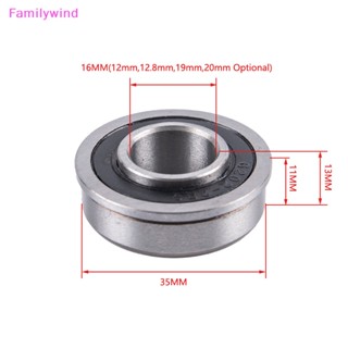 Familywind&gt; F6202-2RS หน้าแปลน ABEC-1 ตลับลูกปืนซีลร่องลึก สําหรับตกแต่งสวน