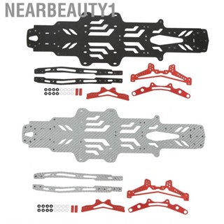 Nearbeauty1 RC Car Chassis  Hollow Design Ultra Thin Aluminum Alloy Frame for Outdoor