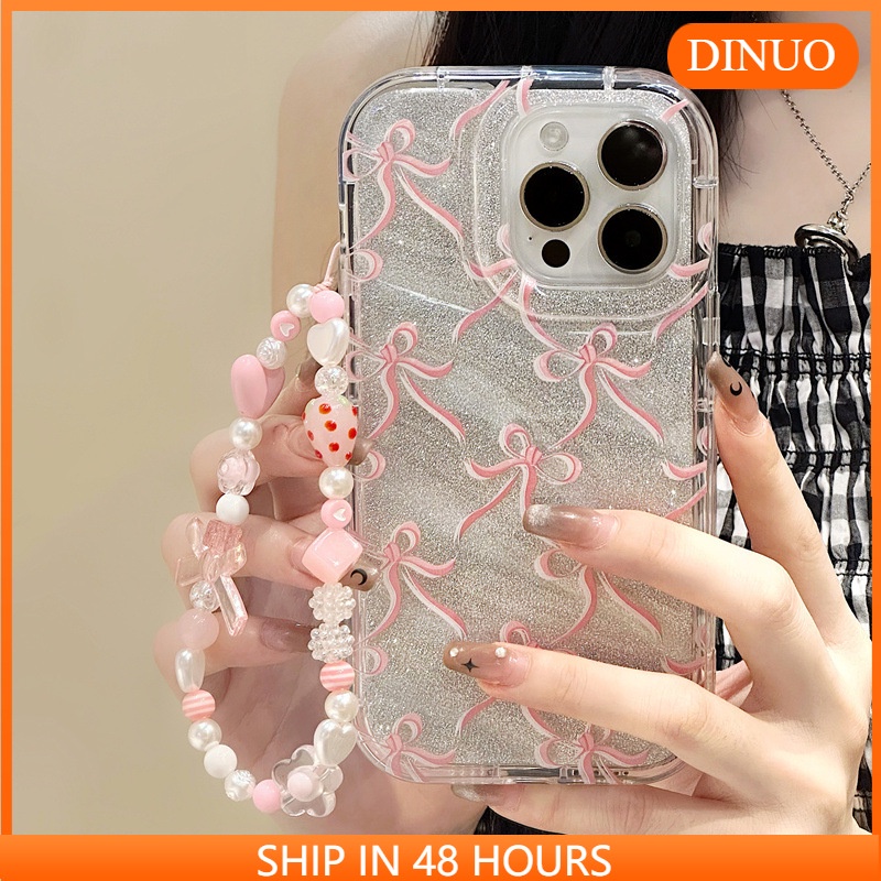 เคสโทรศัพท์มือถือ ประดับโบว์ สําหรับ Iphone 15 14promax 13 12 11 XR XS X XSMAX 7 8PLUS-HY