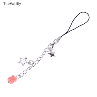 [TheVatifly] สายคล้องโทรศัพท์มือถือ ประดับพู่ ลายดอกกล้วยไม้ ดาว Y2K สําหรับตกแต่ง [Preferred]