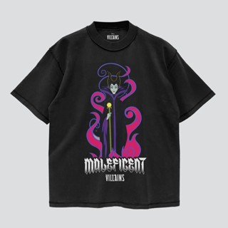 เสื้อยืดการ์ตูน ลาย "Maleficent" ดิสนีย์ คอลเลคชั่น "Disney Villains"  (TMP-005)