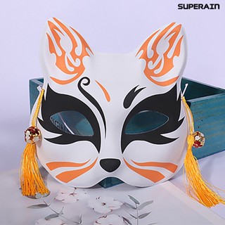 (super) ผ้าคลุมใบหน้า ลายดาบพิฆาตอสูร สไตล์ญี่ปุ่น หลากสี สําหรับปาร์ตี้