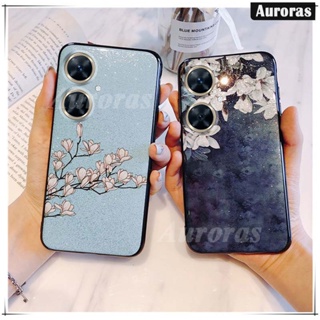 เคสโทรศัพท์มือถือแบบนิ่ม ลายแมกโนเลีย คลาสสิก ทนทาน สําหรับ VIVO Y36 Y27 Y27 4G 5G