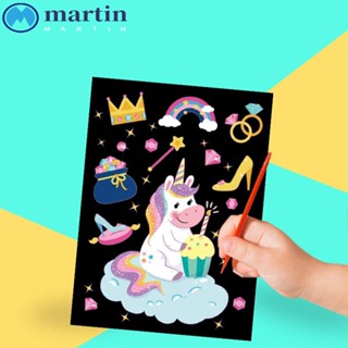 Martin สมุดวาดภาพ พร้อมไม้ เหมาะกับเด็ก และผู้ใหญ่ สําหรับวาดภาพระบายสี DIY