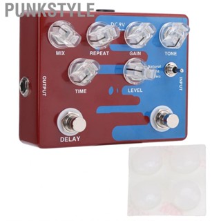 Punkstyle Distortion Delay Guitar Effect Pedal  Aluminum Alloy Wear Resistant CP-68 for Family Beginners