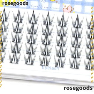 Rosegoods1 ขนตาปลอมไฟเบอร์ธรรมชาติ สําหรับแต่งหน้า