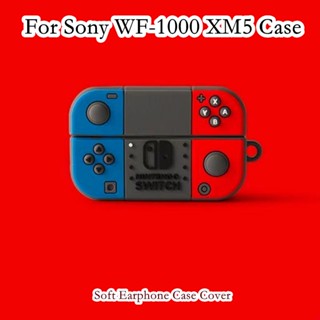 【จัดส่งรวดเร็ว】เคสหูฟัง แบบนิ่ม ลายการ์ตูน สําหรับ Sony WF-1000 XM5 WF-1000 XM5