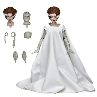 Neca พร้อมส่ง ฟิกเกอร์ Monster Frankensteins Bride Color Edition 23 ซม. สําหรับเจ้าสาว