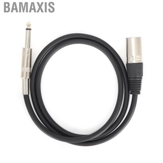 Bamaxis 6.35mm XLR Male To Jack Microphone Line Cable FFG