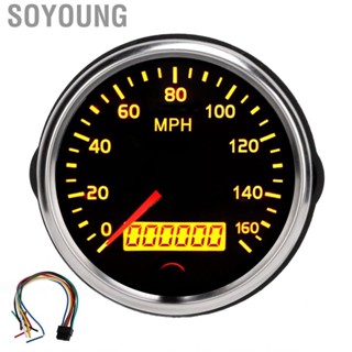 Soyoung Speedometer Stepper  Speed Gauge for Auto Truck Boat