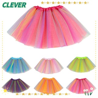 Clever Tutu ชุดเดรสเจ้าหญิง กระโปรงแฟนซี ปาร์ตี้วันเกิด สําหรับเด็กผู้หญิง