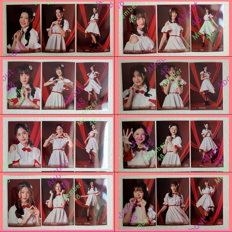BNK48 รุ่น3 First Rabbit คอมพ์ 3ใบ (2/2) เกรซ พีค ข้าวฟ่าง แพมแพม Bnk Gen3 Photoset Comp