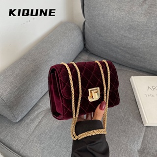 KIQUNE   กระเป๋าผู้หญิงสะพายข้าง กระเป๋าสะพาย ข้าง 2023 NEW    Comfortable fashion High quality Stylish L91TR2Z 37Z230910