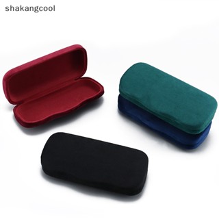 Shakangcool กล่องแว่นตากันแดด ผ้ากํามะหยี่ กันแรงดัน สีพื้น แฟชั่น สําหรับนักเรียนชาย และหญิง SGL