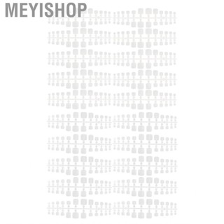 Meyishop 240pcs False Toe Nails Frosted DIY Full Cover Square Short Artificial Nai US