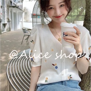 Alice  เสื้อครอป เสื้อแฟชั่นผู้หญิง สีพื้น สําหรับผู้หญิง ใส่ไปคลับ ปาร์ตี้ 2023 NEW  สบาย รุ่นใหม่ ทันสมัย สวยงาม A91K8NM 36Z230909