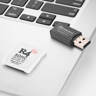 อะแดปเตอร์การ์ดหน่วยความจํา USB R4 SDHC การ์ดเกมแปลงดิจิตอล เพื่อความปลอดภัย