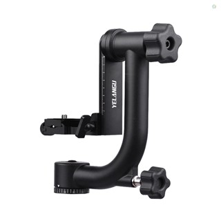 Audioworld YELANGU หัวกิมบอลพาโนรามา โลหะ รองรับ 30Lbs 13.6 กก. สําหรับกล้อง DSLR