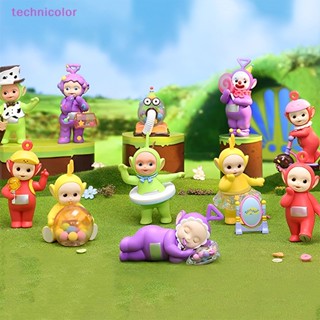 [technicolor] Teletubbies กล่องปริศนา ตุ๊กตาฟิกเกอร์ แฟนตาซี โลกน่ารัก ของเล่นสําหรับเด็ก พร้อมส่ง