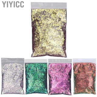 Yiyicc Nail Sequins  Mixed Flakes Sparkling Glitter Art Decoration Sparkles