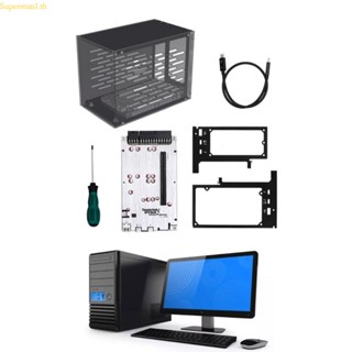 Best TH3P4G3 SFX เคส PC -wirh SFX FLEX 1U ฐานยึดพาวเวอร์ 40Gbps GPU Dock Kit