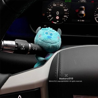 Monster University Mao Monster Car Gear Decoration Car Turn Light Wiper Decoration Good Birthday Gift for Women 1mo2