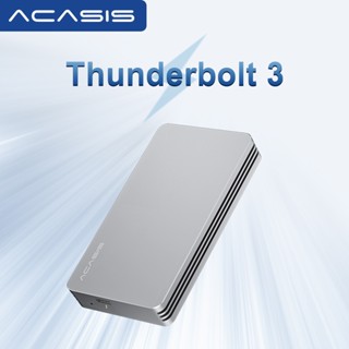 Acasis Thunderbolt 3 40Gbps เคส SSD ความเร็วสูง NVME Enclosure M.2 Case HD สําหรับโน้ตบุ๊ก เดสก์ท็อป ฮาร์ดไดร์เวอร์ภายนอก Type C