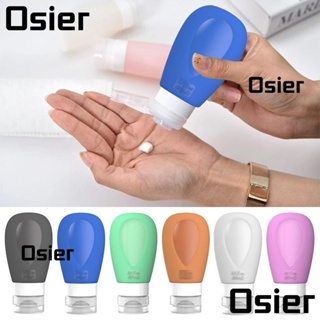 Osier1 ขวดใส่เครื่องสําอาง แชมพู ซิลิโคน แบบพกพา เติมได้ กันรั่ว 89 มล. สําหรับเดินทาง บ้าน