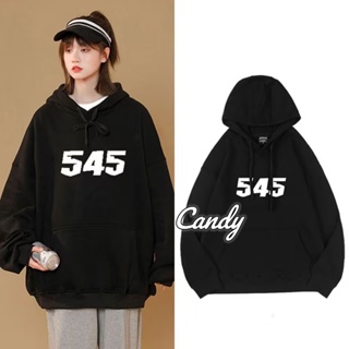 Candy Kids  เสื้อผ้าผู้ญิง แขนยาว เสื้อฮู้ด คลุมหญิง สไตล์เกาหลี แฟชั่น  ทันสมัย ทันสมัย High quality Korean Style A98J27A 36Z230909