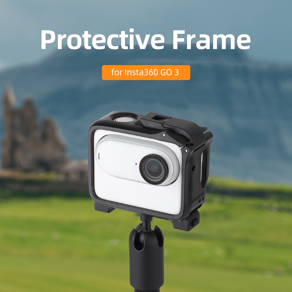 สําหรับ Insta360 GO 3S กรอบป ้ องกันกล ้ อง GO 3 Anti Collision Drop Quick Release กรอบป ้ องกัน