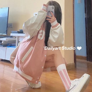 Dailyart แขนเสื้อยาว เสื้อคลุม การว่างจากงาน กระแสน้ําขึ้นน้ําลง ฤดูหนาว 2023 new style AU0816206