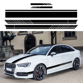 ⚡NEW 8⚡Vinyl Decals Kit 5PCS/Set Accessories Body Styling Mirror Stripe Parts