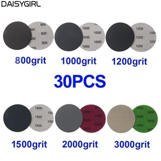 【DAISYG】Sandpaper Discs Finishing Furniture Hook&amp;loop Kit 800-3000 Grit Polishing