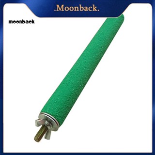 &lt;moonback&gt; ของเล่นแพลตฟอร์มไม้ สําหรับกรงนกแก้ว