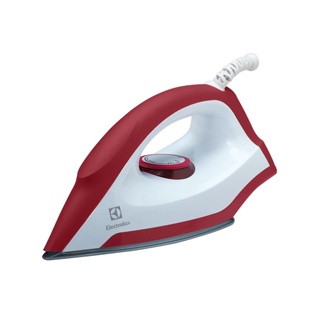 Iron Electrolux EDI1004 เตารีดแห้ง (สีขาว-แดง)  กำลังไฟฟ้า : 1300 วัตต์