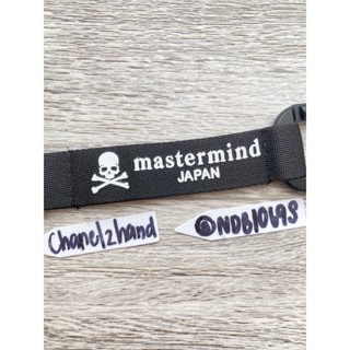 เคสรีโมตกุญแจรถยนต์ mastermind JAPAN พวงกุญแจ key chain เกี่ยวหูกางเกง พวงกุญแจผ้า พวงกุญแจบ้าน กุญแจมอเตอร์ไซส์