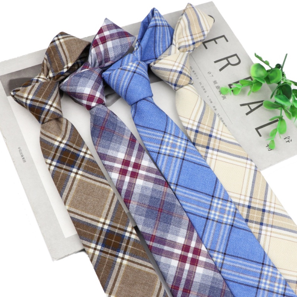 เนคไทสำหรับนักเรียน แบบยืดหยุ่นและบางเบา ขนาด 6 ซม. กว้าง เหมาะสำหรับงานแต่งงานและการสวมใส่ในโอกาสต่าง ๆ