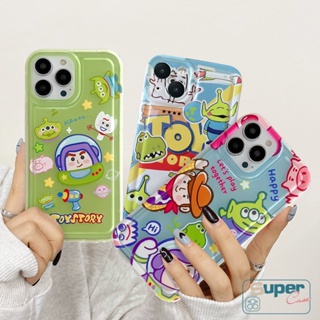 เคสโทรศัพท์มือถือแบบนิ่ม กันกระแทก ลายการ์ตูนเอเลี่ยน Toy Story น่ารัก สําหรับ Redmi 10C 12C 9 10A 9A A1 10 9T 9C NFC Redmi Note8 Note 9 10s 11 10 11s POCO F4