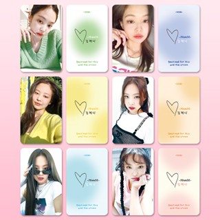 การ์ดโลโม่ อัลบั้ม KPOP BLACKPINK Idol Personal Photocards ROSE JISOO LISA JENNIE HD สําหรับเก็บสะสม 6 ชิ้น