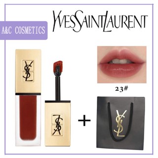 ของแท้ค่ะ100% YSL Yves Saint Laurent Matte Lip Glaze Lipstick #39 #28 #23 #16 #08