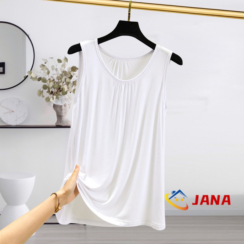 พร้อมส่ง เสื้อกล้าม แขนกุด ทรงหลวม พลัสไซซ์ XL-6XL สําหรับผู้หญิง❗️ขนาดบวก❗️ ราคา ถูกที่สุด ดีลบีเคเค แกลเลอรีภาพที่ 8