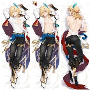 Genshin Impact Kaveh ปลอกหมอนอิง ลายการ์ตูนอนิเมะ Dakimakura ขนาด 50x150 ซม. สําหรับกอดร่างกาย